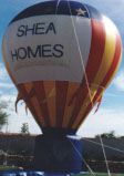 Balloon Advertisement - giant hot-air balloon shape cold-air inflatable